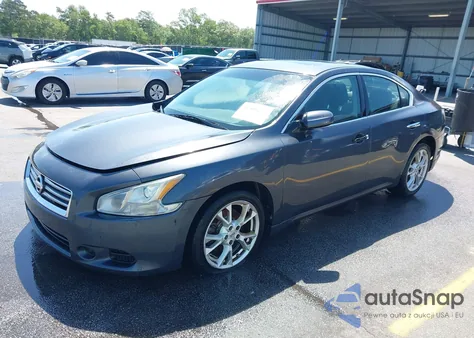 2012 Nissan Maxima 3.5 S from USA, damaged, VIN 1N4AA5AP1CC833745